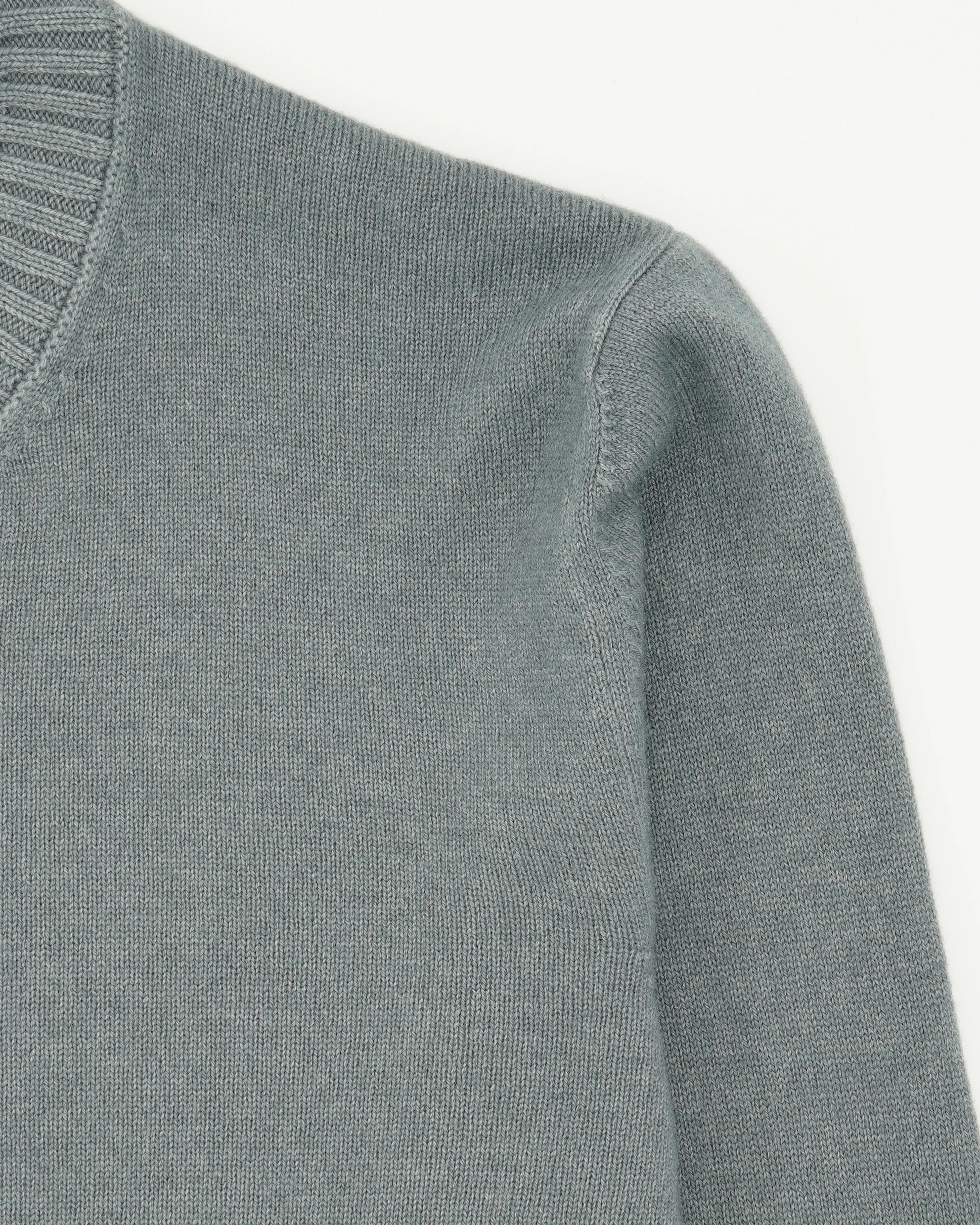 Gran Sasso Crewneck Wool Cashmere Green