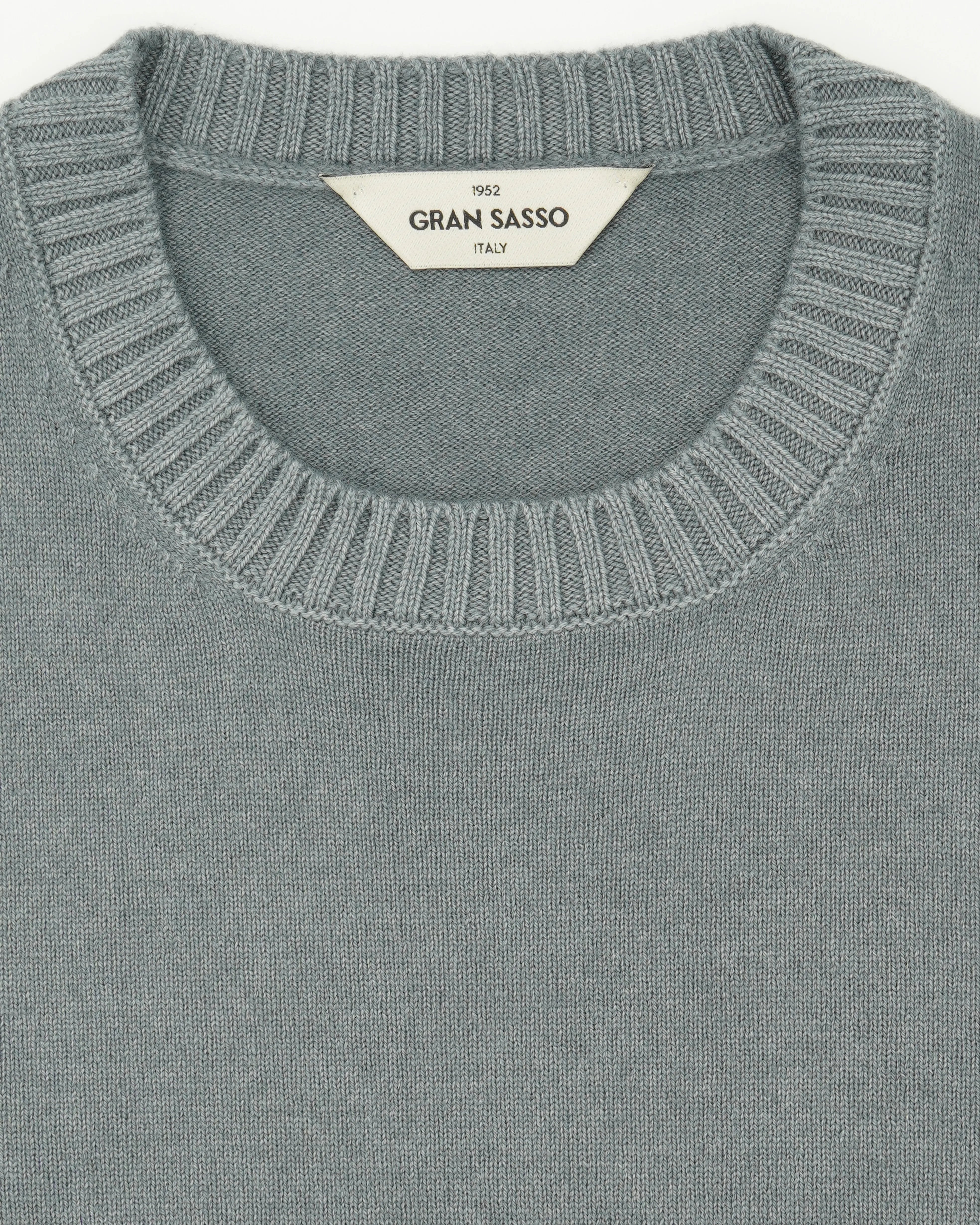 Gran Sasso Crewneck Wool Cashmere Green