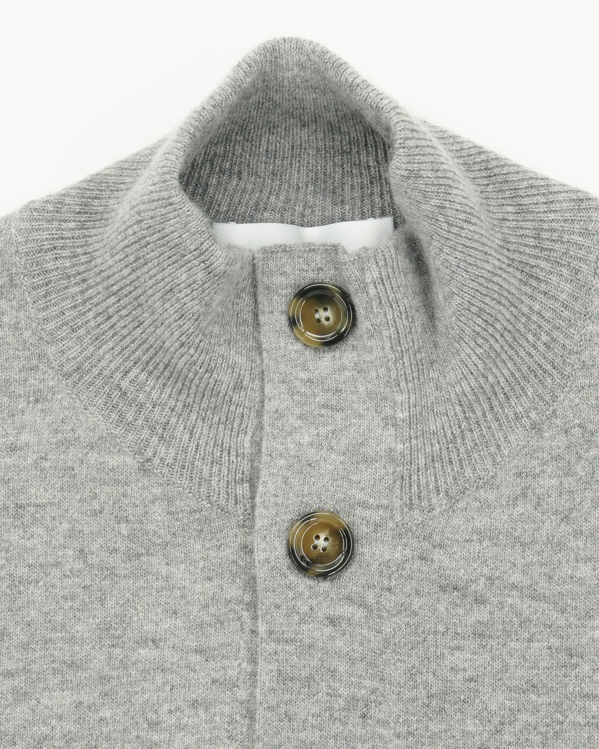 Lardini Jacket Knitted Hybrid Grey Double