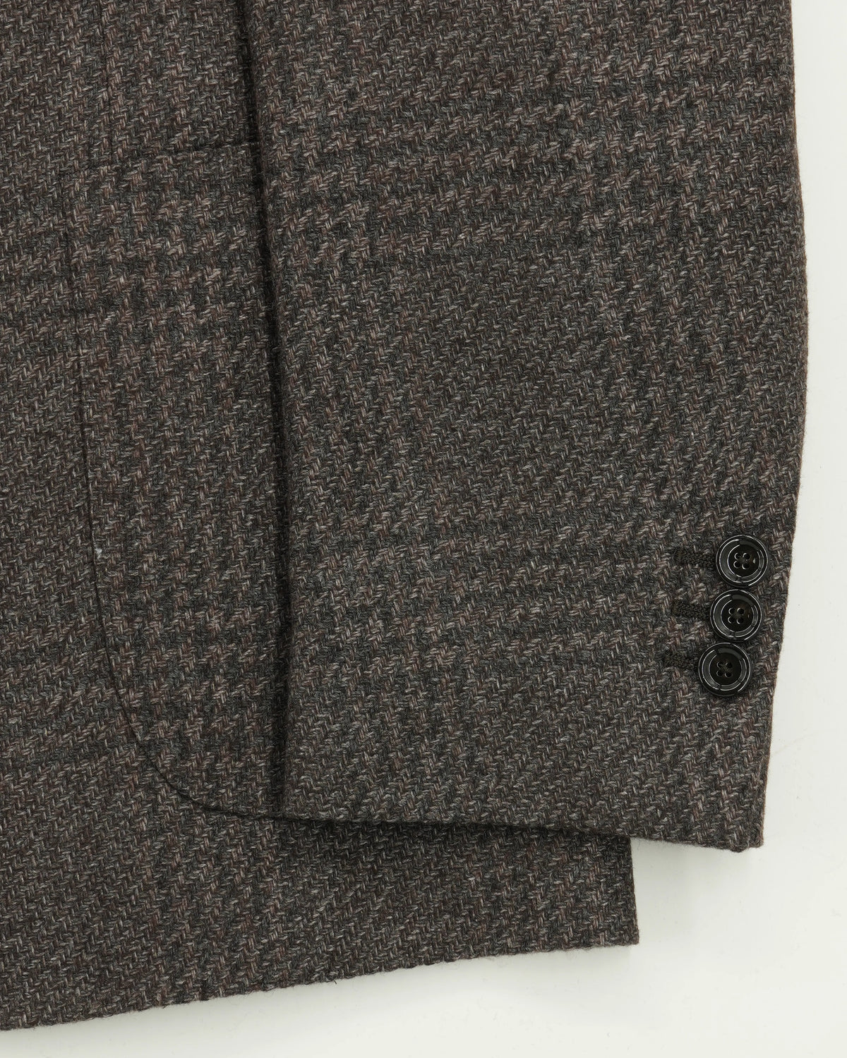 Lardini Jacket Roma Checked Grey Brown