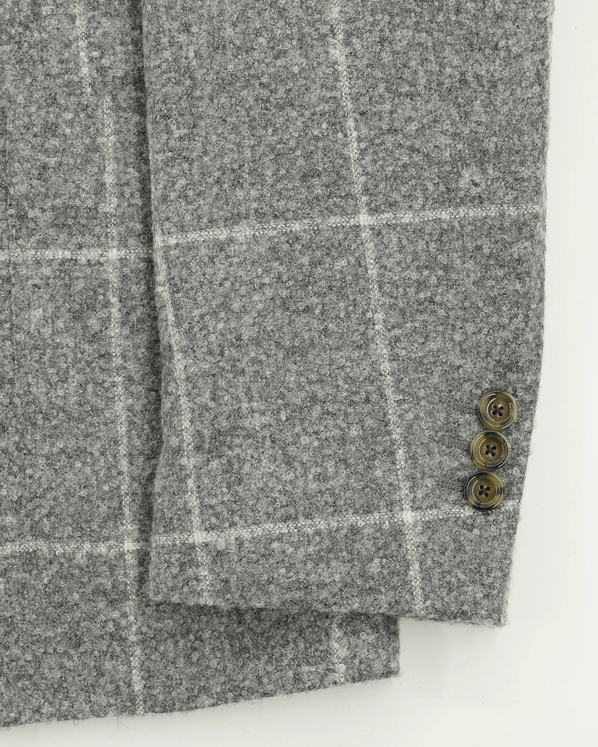 Lardini Jacket Roma Windowpane Grey