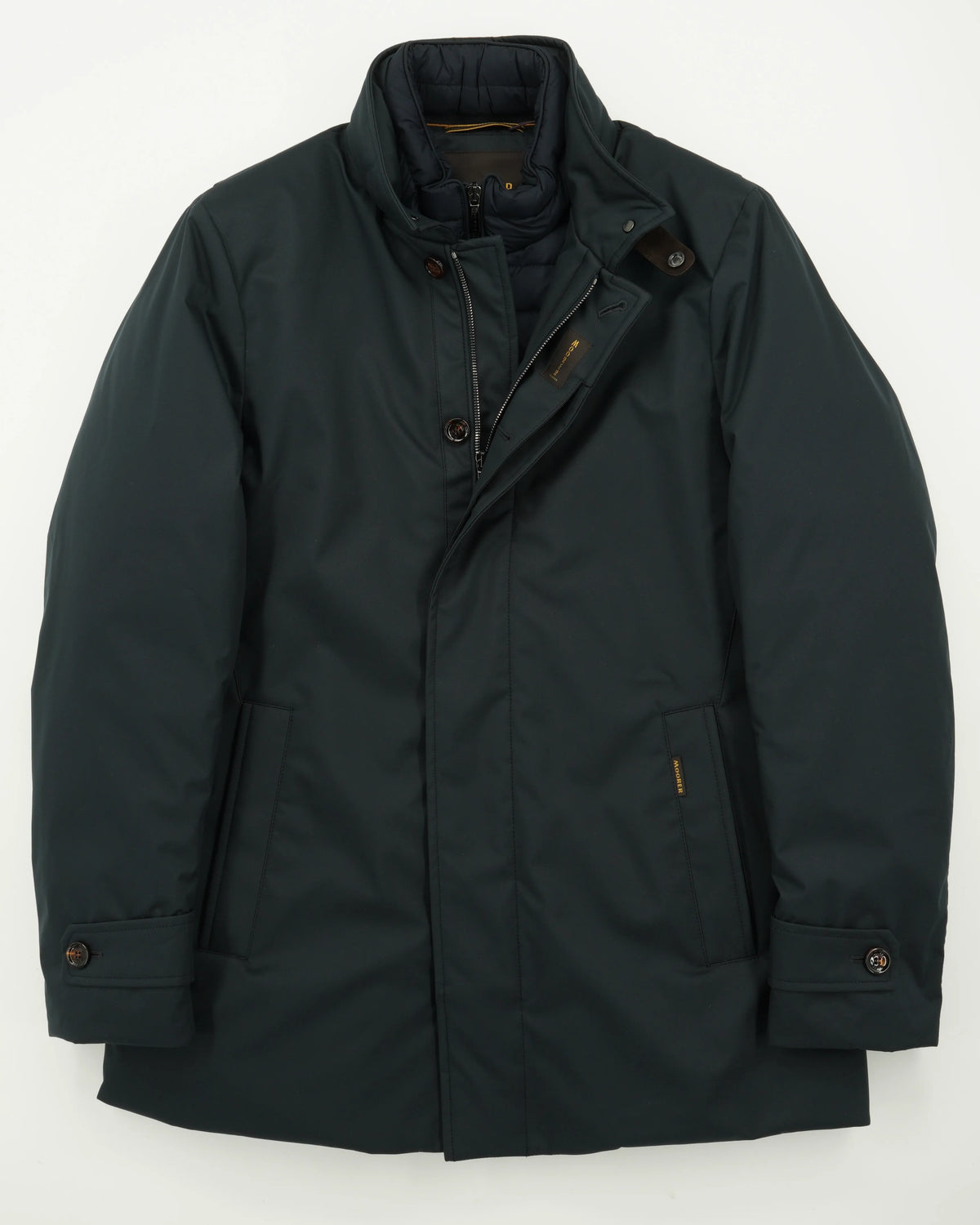 Moorer Coat Reis-Ads Bib Navy