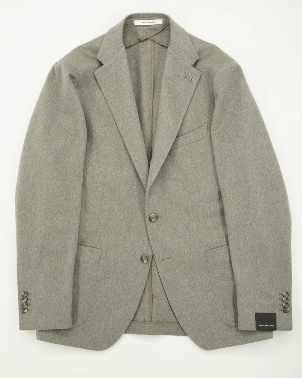 Tagliatore Jacket Pure Cashmere Taupe