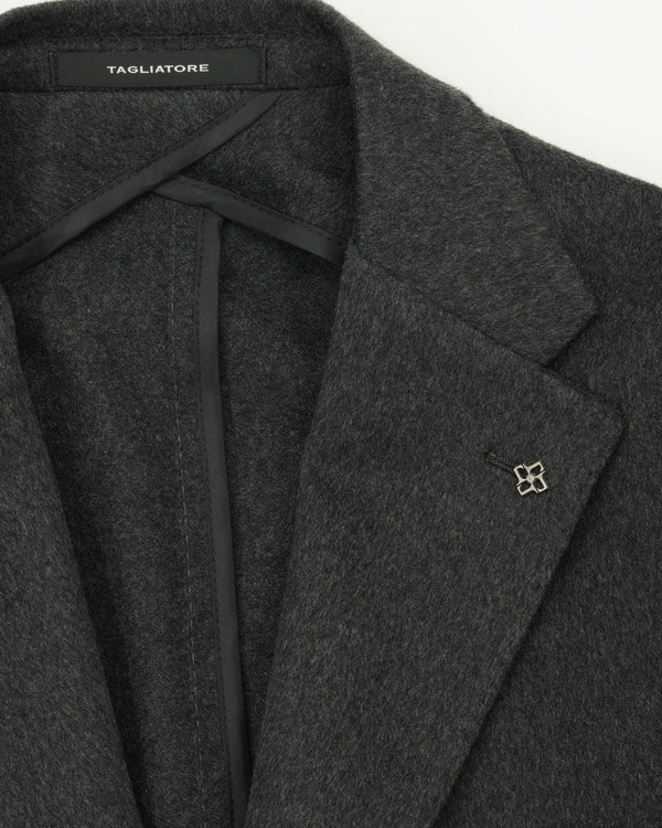 Tagliatore Jacket Pure Cashmere Grey