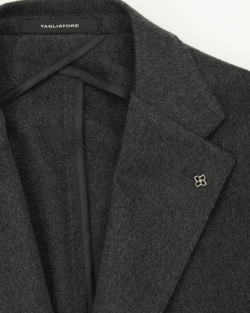 Tagliatore Jacket Pure Cashmere Grey