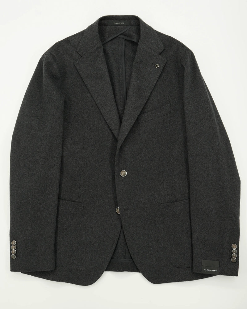 Tagliatore Jacket Pure Cashmere Grey