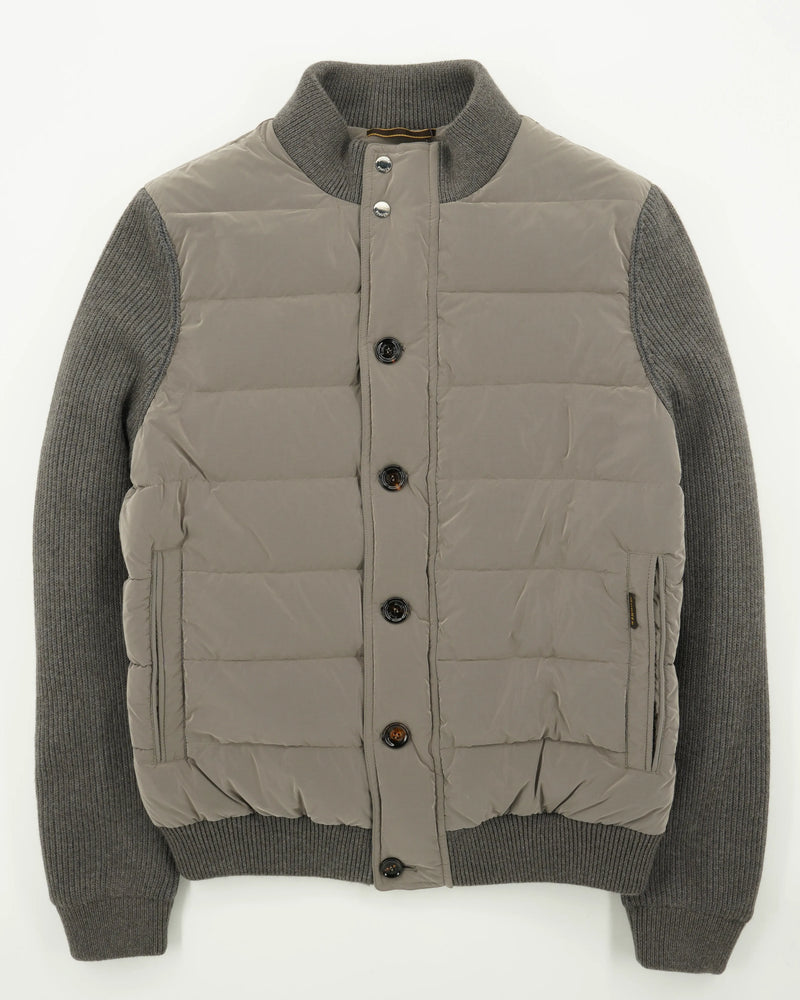 Moorer Jacket Hybrid Benci-Cwo Taupe