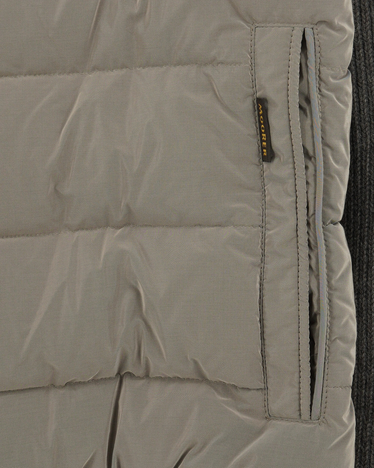 Moorer Jacket Hybrid Benci-Cwo Taupe