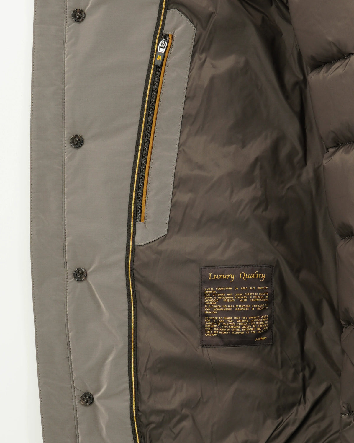 Moorer Jacket Hybrid Benci-Cwo Taupe