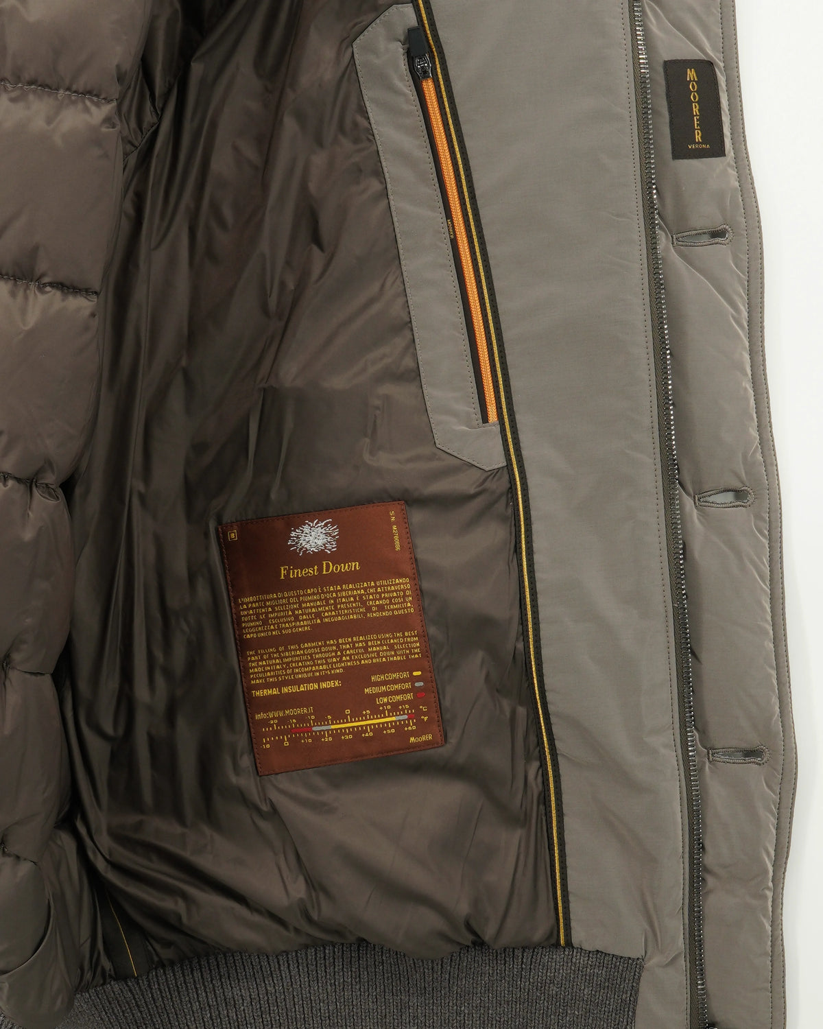Moorer Jacket Hybrid Benci-Cwo Taupe