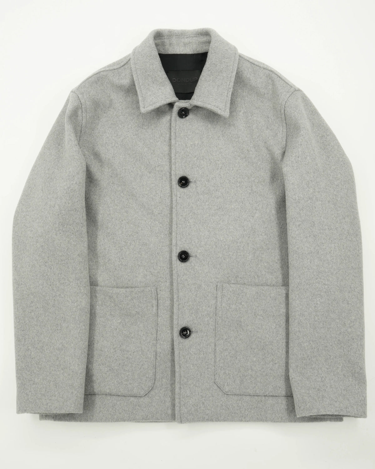 Dondup Jacket Wool Blend Light Grey