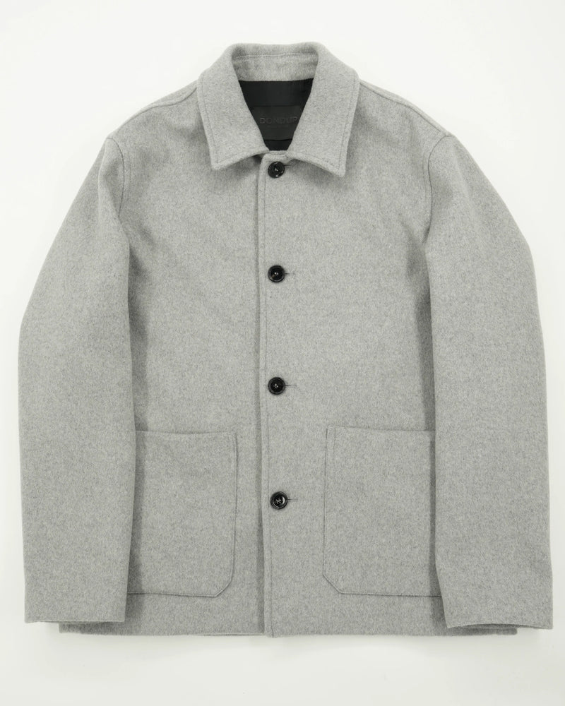 Dondup Jacket Wool Blend Light Grey