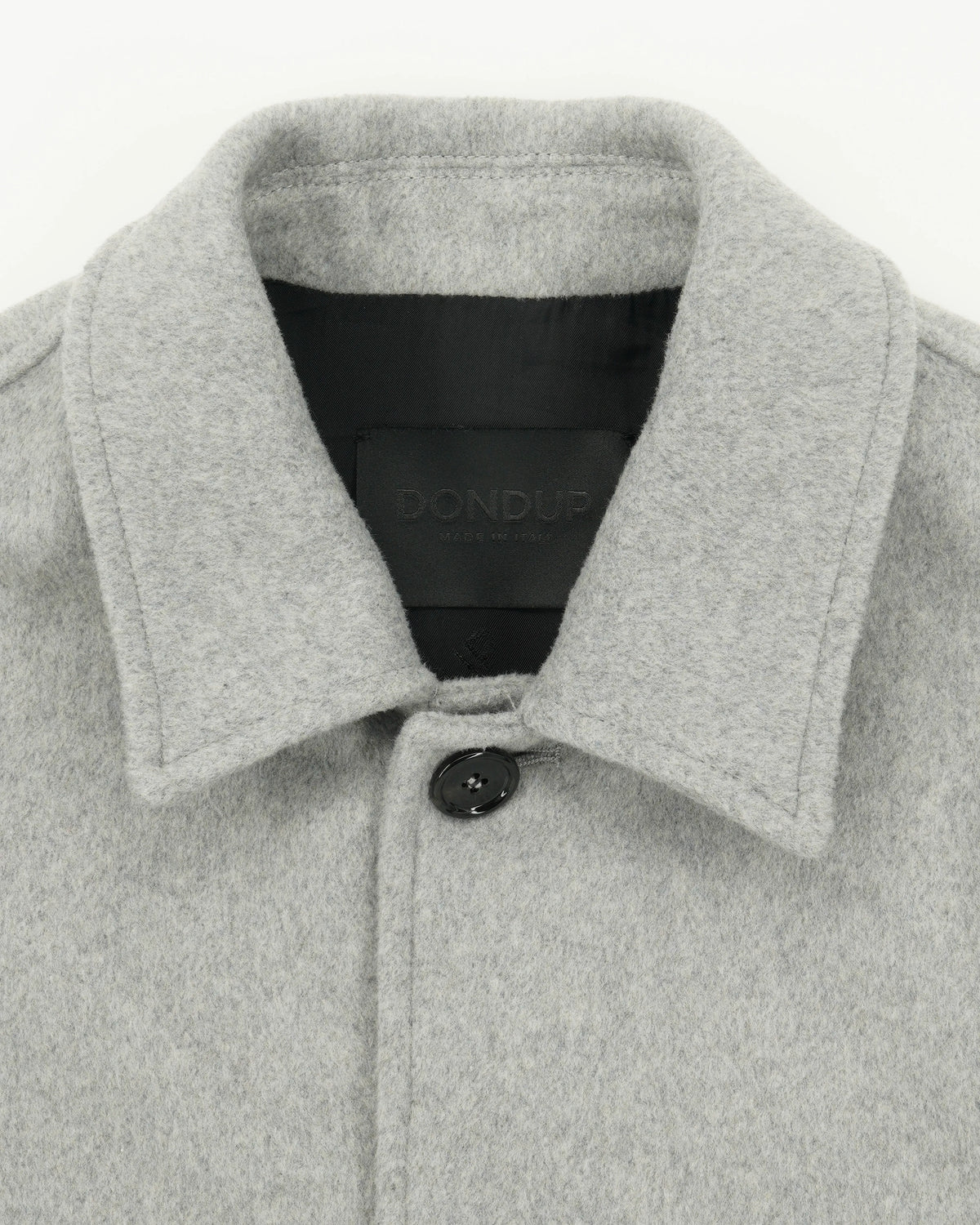 Dondup Jacket Wool Blend Light Grey
