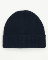 Gran Sasso Beanie Pure Cashmere Navy