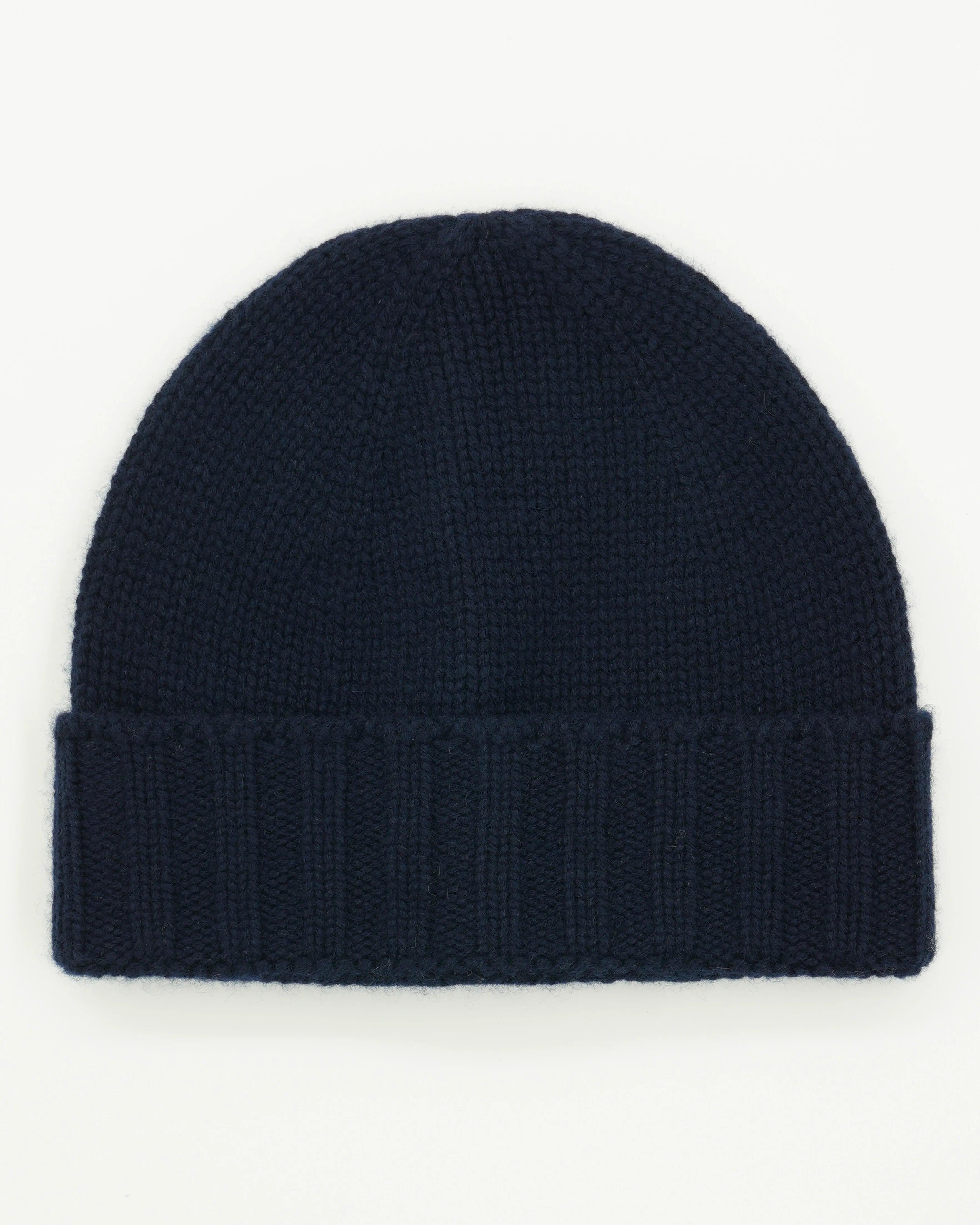 Gran Sasso Beanie Pure Cashmere Navy