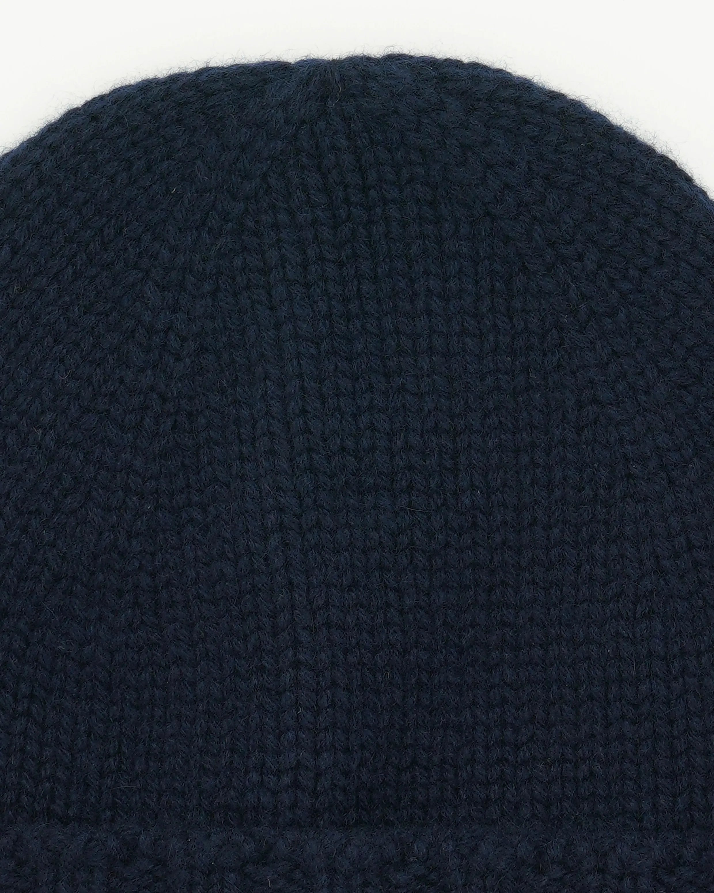 Gran Sasso Beanie Pure Cashmere Navy