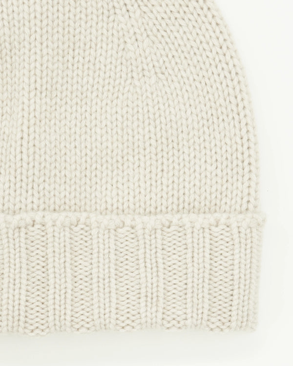Gran Sasso Beanie Pure Cashmere Light Beige