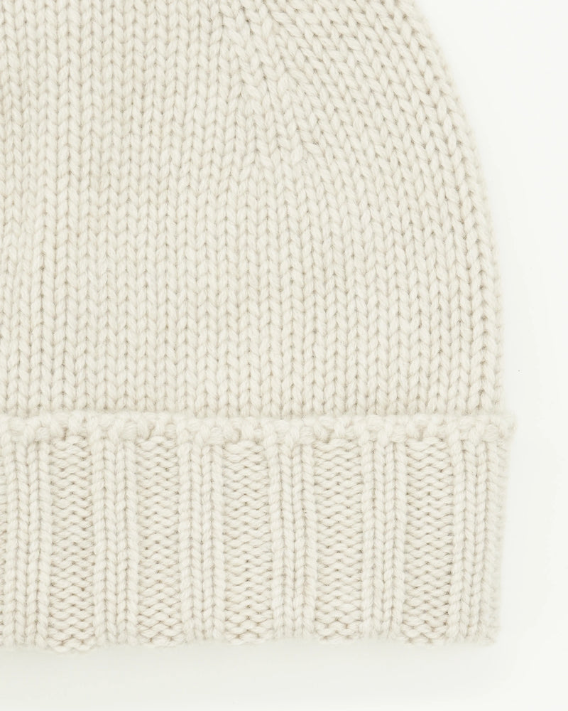 Gran Sasso Beanie Pure Cashmere Light Beige