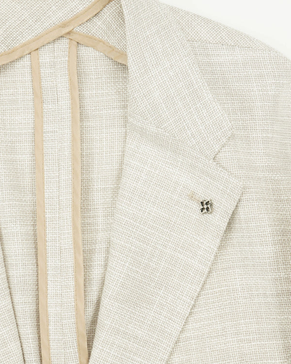 Tagliatore Jacket Lightweight Stretch Light Beige