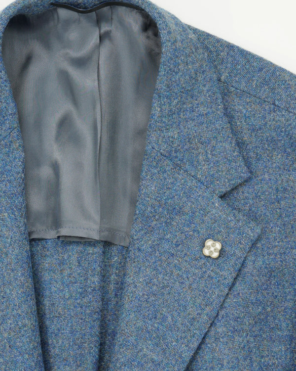 Studio 73 Jacket Pure Wool Blue