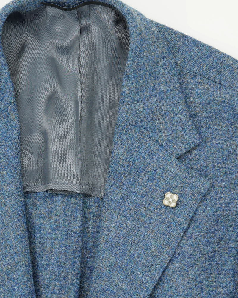 Studio 73 Jacket Pure Wool Blue
