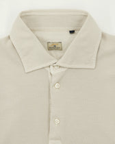 Sonrisa Polo Shirt Washed Cotton Light Beige