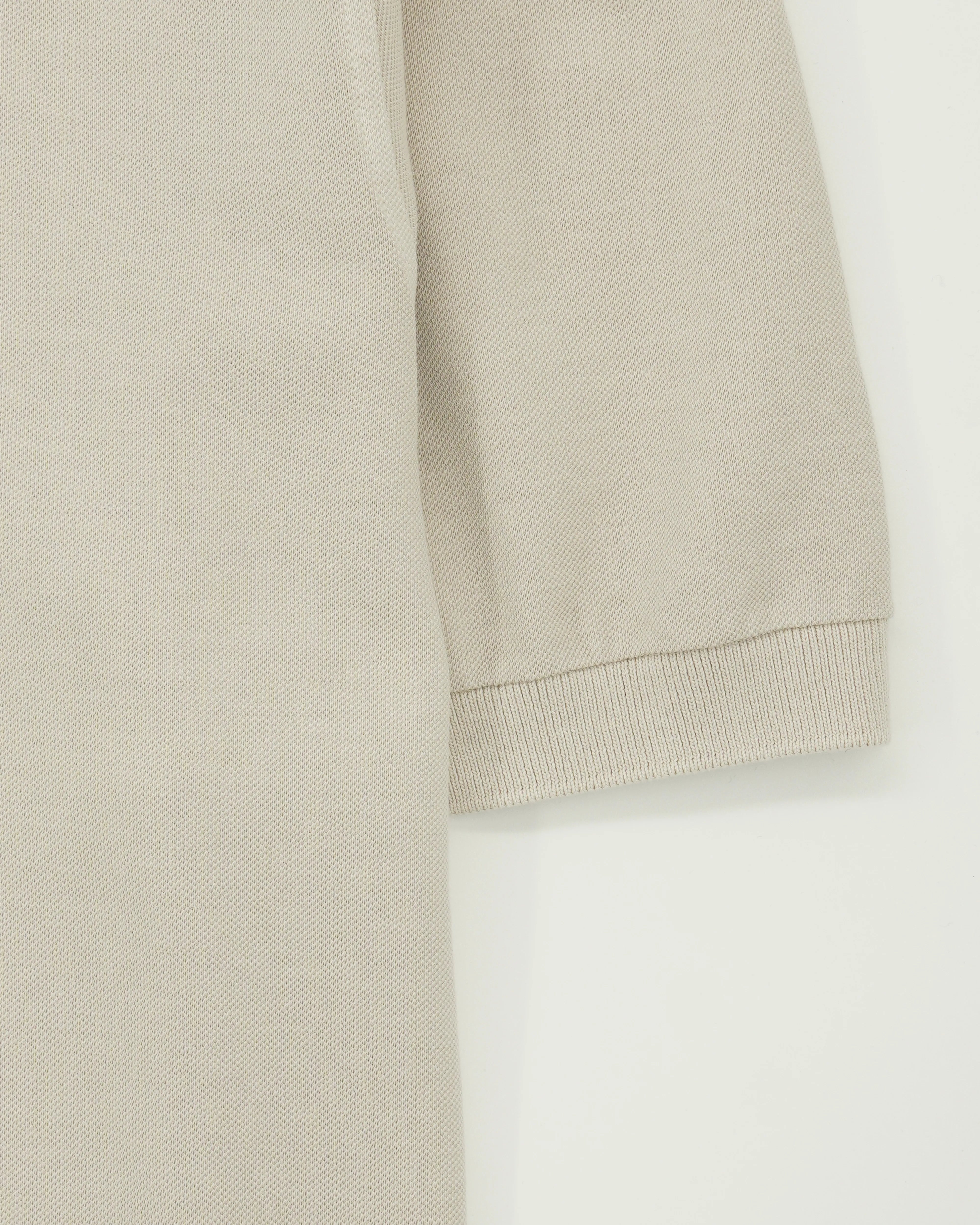 Sonrisa Polo Shirt Washed Cotton Light Beige