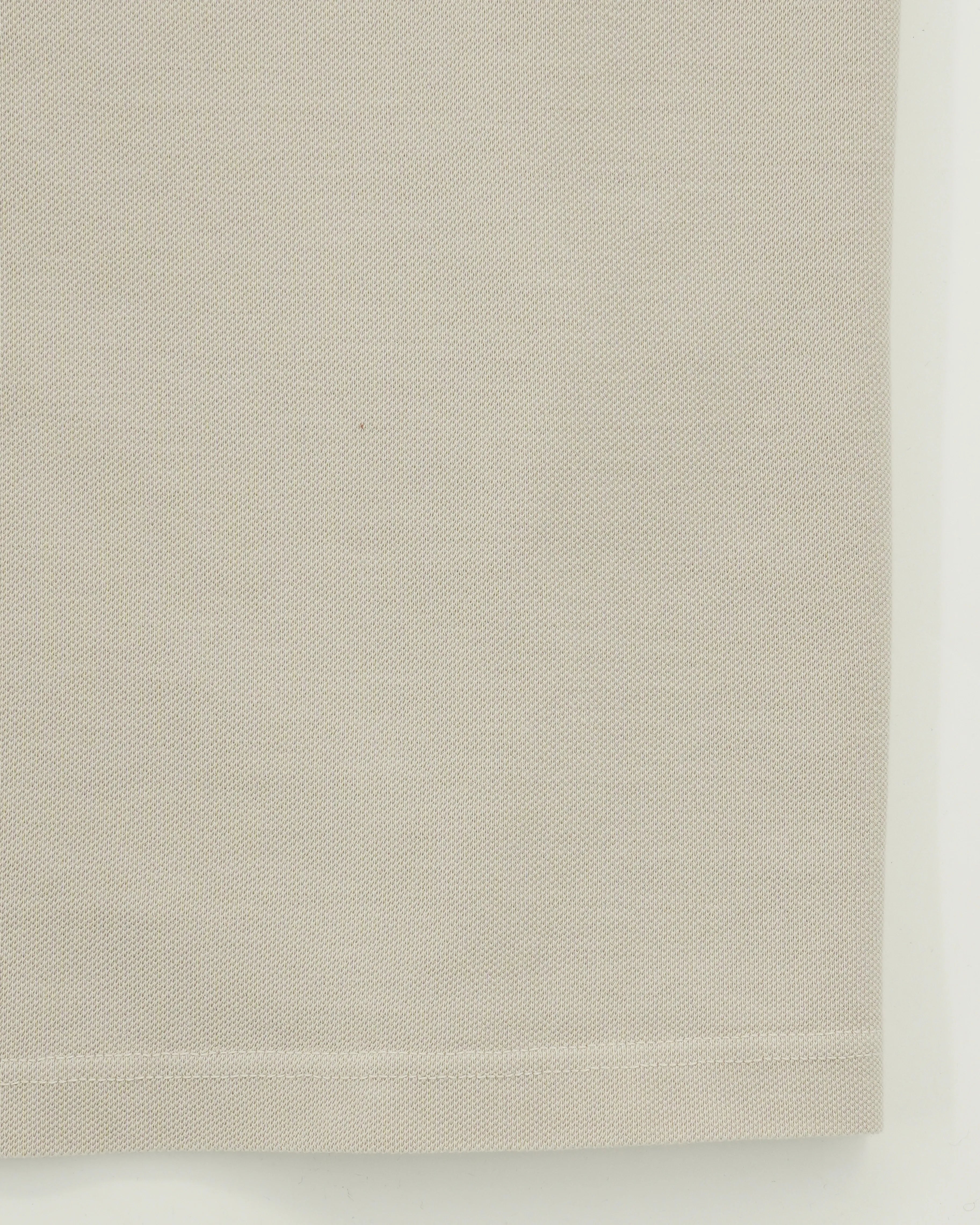 Sonrisa Polo Shirt Washed Cotton Light Beige