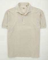 Sonrisa Polo Shirt Washed Cotton Light Beige