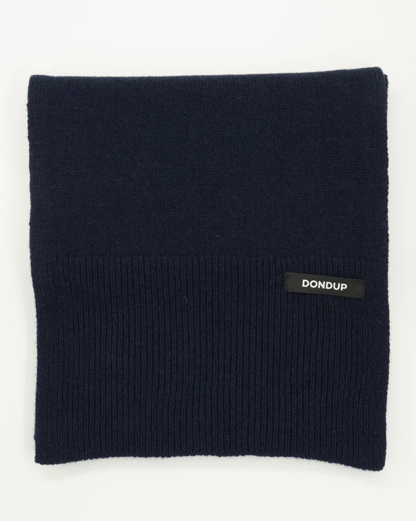 Dondup Scarf Plain Cashmere Navy