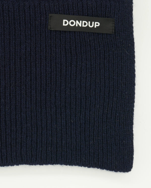 Dondup Scarf Plain Cashmere Navy