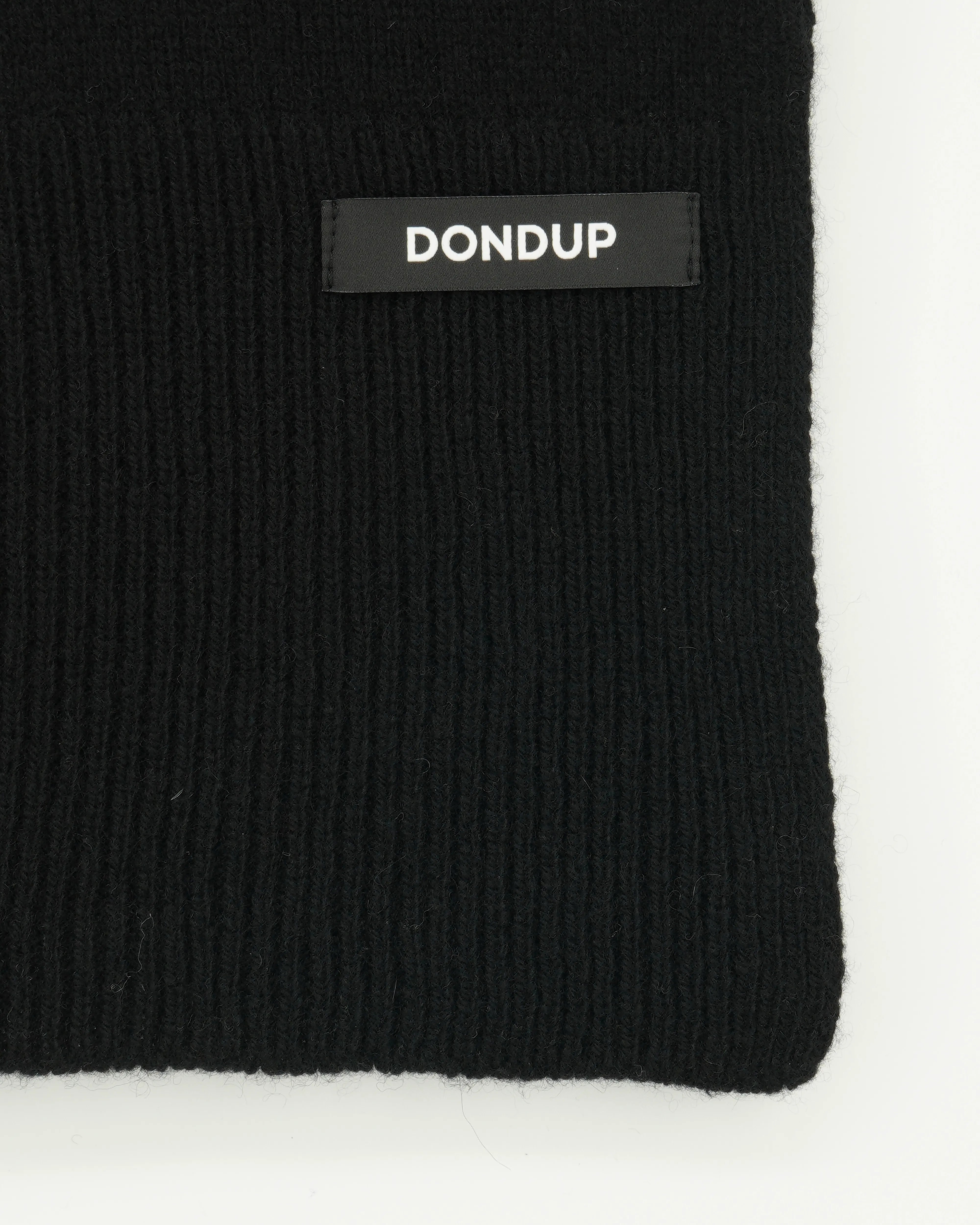 Dondup Scarf Plain Cashmere Black