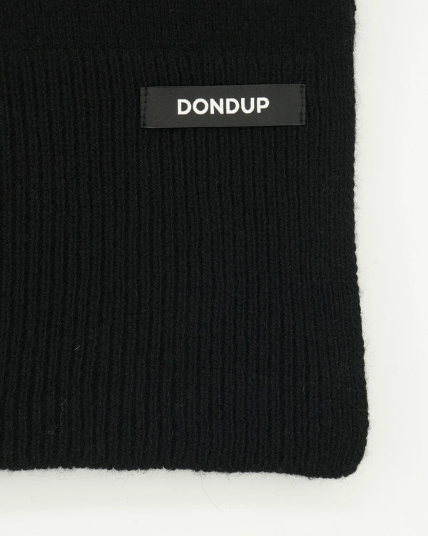 Dondup Scarf Plain Cashmere Black