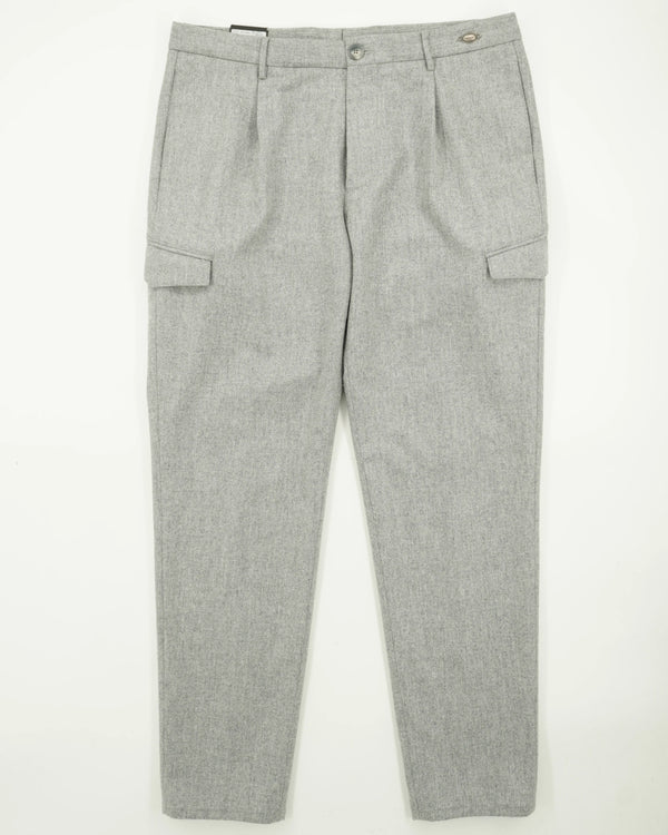 Tagliatore Trousers Cargo Flannel Grey