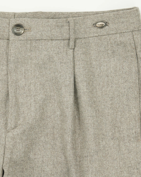Tagliatore Trousers Cargo Flannel Warm Grey