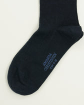 Amanda Christensen Sock Icon Wool Blend Navy
