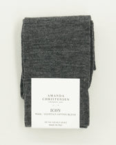 Amanda Christensen Sock Icon Wool Blend Grey