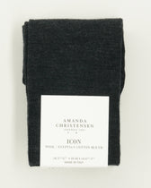 Amanda Christensen Sock Icon Wool Blend Dark Grey