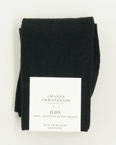 Amanda Christensen Sock Icon Wool Blend Black