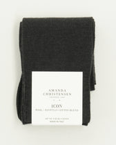 Amanda Christensen Sock Icon Wool Blend Brown