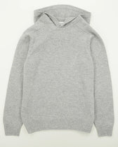 Gran Sasso Hoodie Super Geelong Light Grey