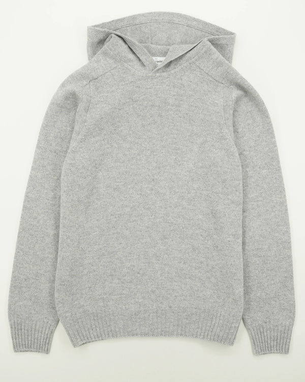 Gran Sasso Hoodie Super Geelong Light Grey