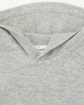 Gran Sasso Hoodie Super Geelong Light Grey