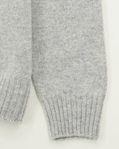 Gran Sasso Hoodie Super Geelong Light Grey