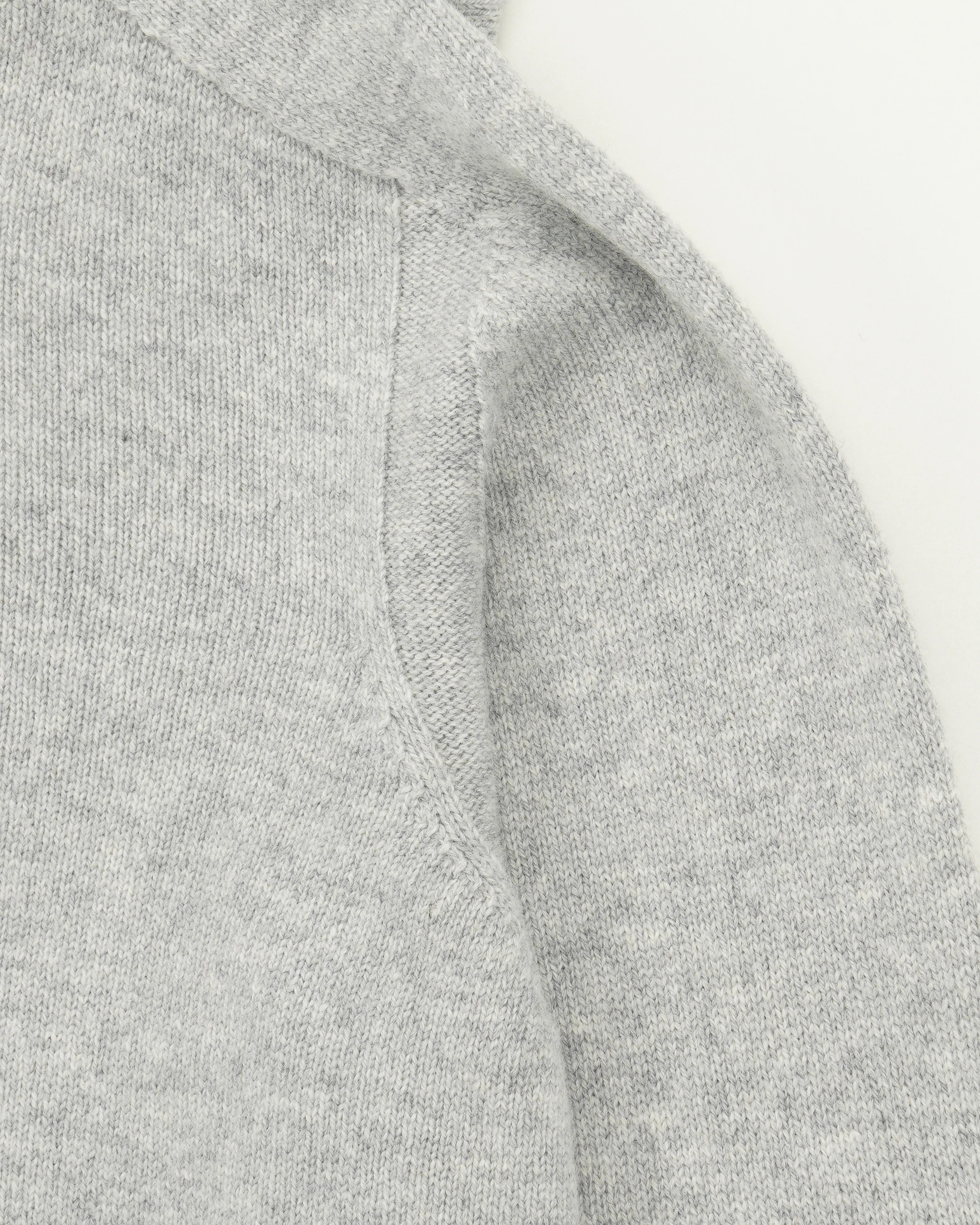 Gran Sasso Hoodie Super Geelong Light Grey