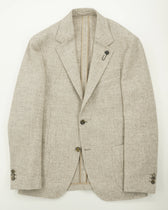 Lardini Jacket Roma Pure Virgin Wool Light Beige