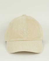 Jacob Cohen Cap Corduroy Logo Light Beige