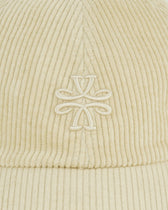 Jacob Cohen Cap Corduroy Logo Light Beige