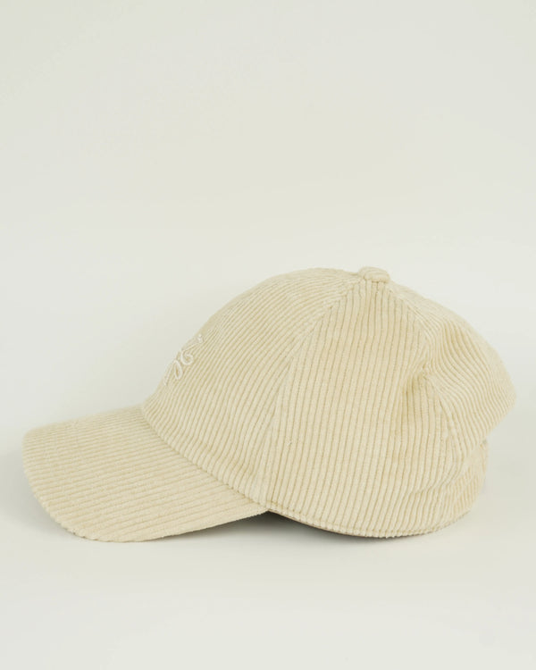 Jacob Cohen Cap Corduroy Logo Light Beige