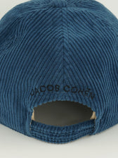 Jacob Cohen Cap Corduroy Logo Blue